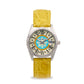 Capri Watch - Orologio Eternity First 36 Yellow Crocodile