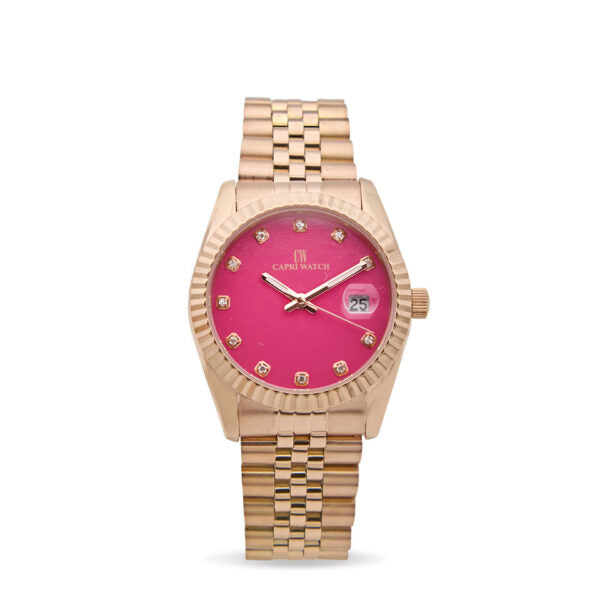 Capri Watch - Orologio Eternity 36 Rosè Fuchsia