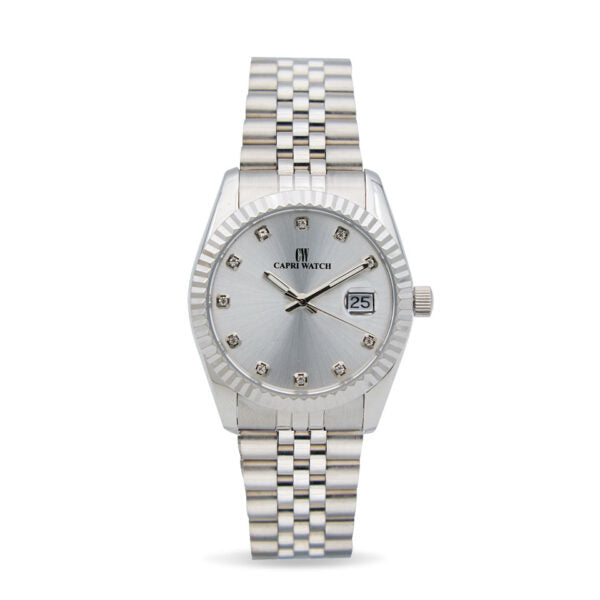 Capri Watch - Orologio Eternity 36 Silver