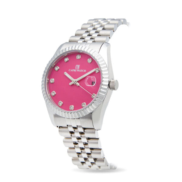 Capri Watch - Orologio Eternity 36 Fuchsia