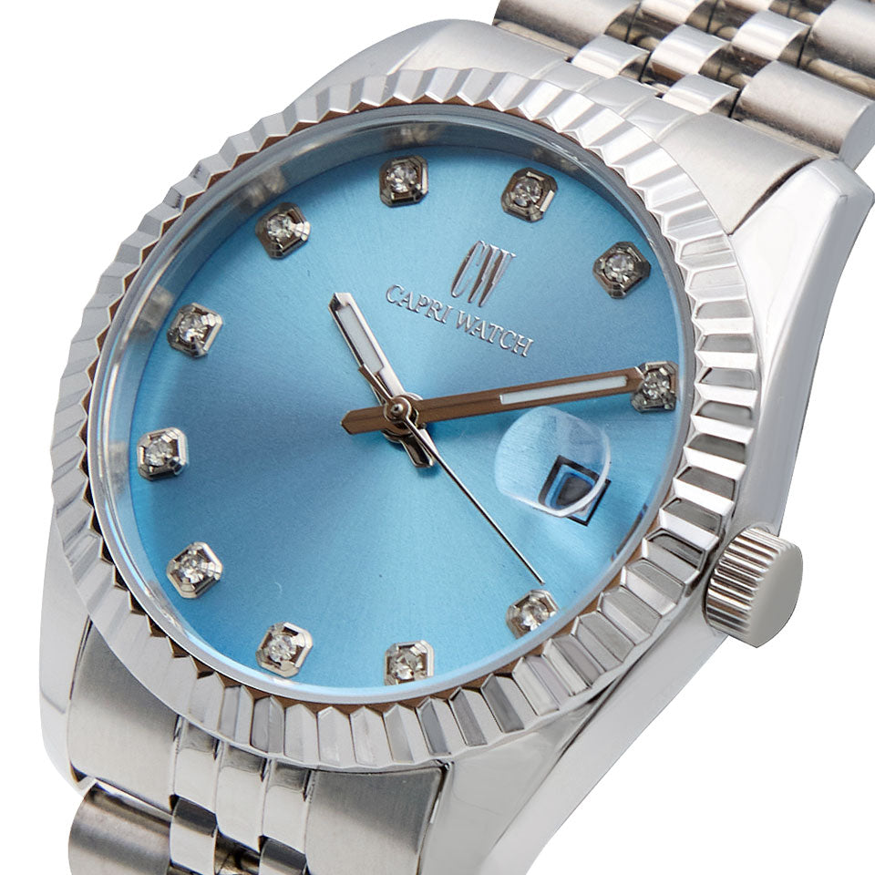 Capri Watch – Orologio Eternity 36 Light Blue (Ref. 5960)