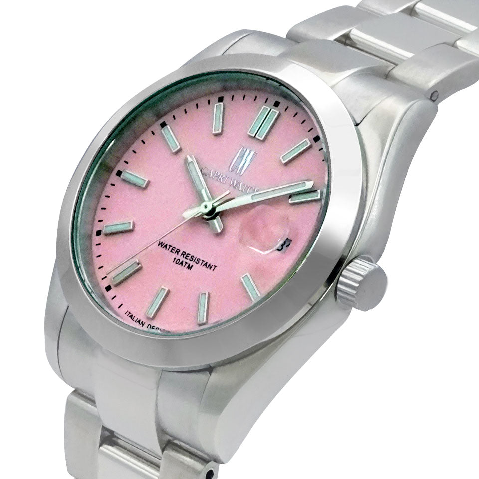 Capri Watch – Orologio Glamour 36 Pink (Ref. 6132-04)