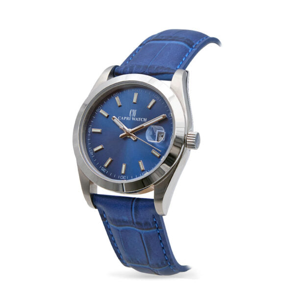 Capri Watch - Orologio Glamour 36 Blue-Blue Royal