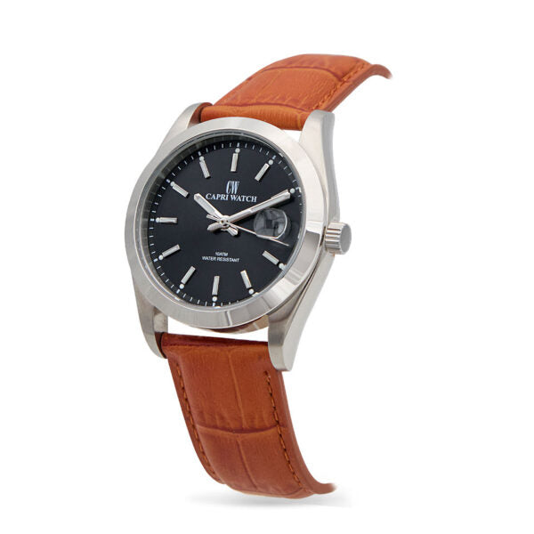 Capri Watch - Orologio Glamour 36 Black-Orange
