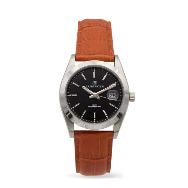 Capri Watch - Orologio Glamour 36 Black-Orange