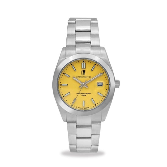 Capri Watch – Orologio Glamour 36 Yellow (Ref. 6132-10)