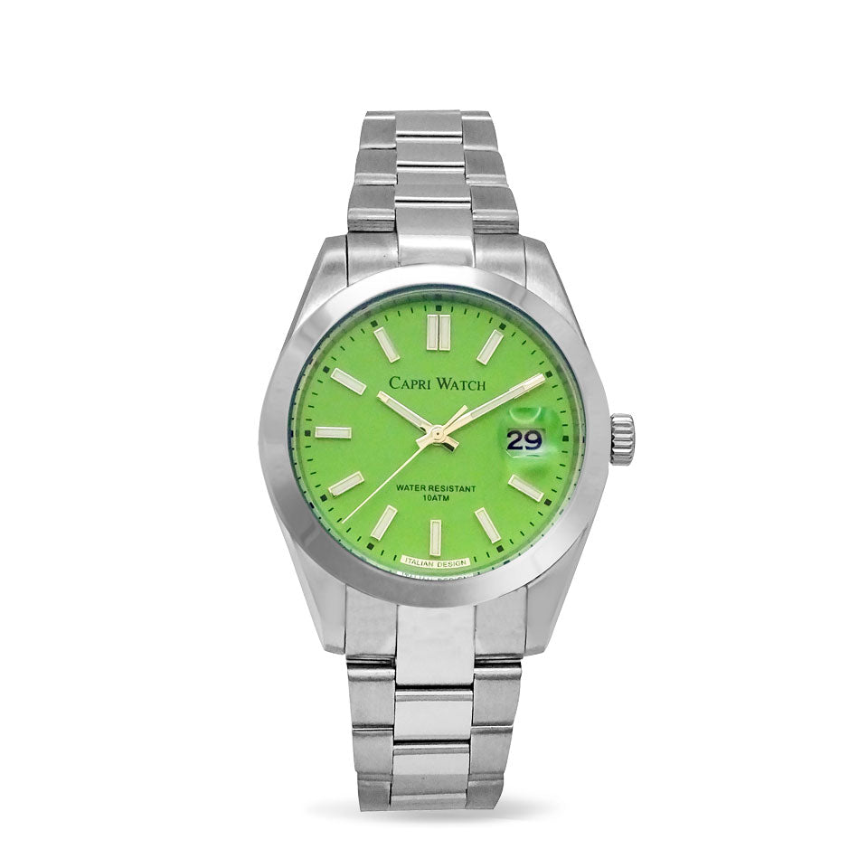 Capri Watch – Orologio Glamour 39 Limited Edition Light Green (Ref. 6131-52)