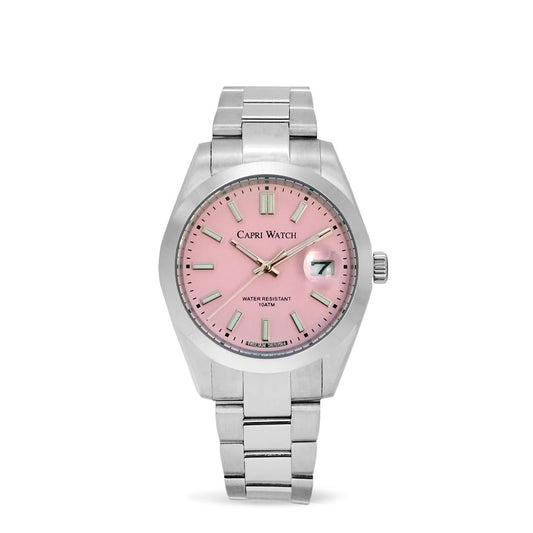 Capri Watch – Orologio Glamour 39 Limited Edition Pink (Ref. 6131-04)