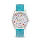 Capri Watch - Orologio Glamour 40 Multijoy Crocodile Blue Light