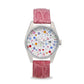 Capri Watch - Orologio Glamour 40 Multijoy Crocodile Pink