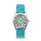 Capri Watch - Orologio Glamour First 36 Blue Light Crocodile