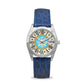 Capri Watch - Orologio Glamour First 36 Blue Navy Crocodile
