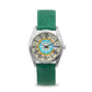 Capri Watch - Orologio Glamour First 36 Green Crocodile