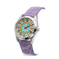 Capri Watch - Orologio Glamour First 36 Purple Crocodile