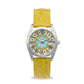 Capri Watch - Orologio Glamour First 36 Yellow Crocodile