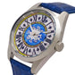 Capri Watch – Orologio Glamour First 39 Crocodile Blue Royal (Ref. 6091-41)