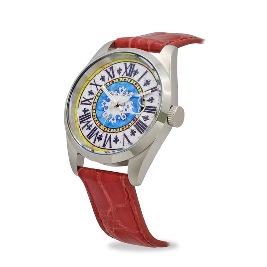 Capri Watch – Orologio Glamour First 39 Crocodile Fuchsia (Ref. 6091-31)
