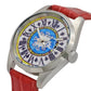 Capri Watch – Orologio Glamour First 39 Crocodile Fuchsia (Ref. 6091-31)