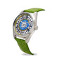 Capri Watch – Orologio Glamour First 39 Crocodile Light Green (Ref. 6091-52)