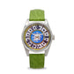 Capri Watch – Orologio Glamour First 39 Crocodile Light Green (Ref. 6091-52)