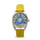 Capri Watch – Orologio Glamour First 39 Crocodile Yellow (Ref. 6091-10)