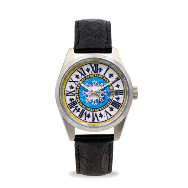 Capri Watch - Orologio Glamour First 40 Crocodile Black