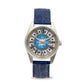 Capri Watch - Orologio Glamour First 40 Crocodile Blue Navy