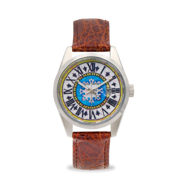Capri Watch - Orologio Glamour First 40 Crocodile Brown