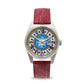 Capri Watch - Orologio Glamour First 40 Crocodile Burgundy