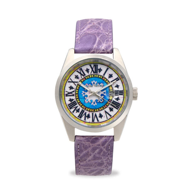Capri Watch - Orologio Glamour First 40 Crocodile Purple