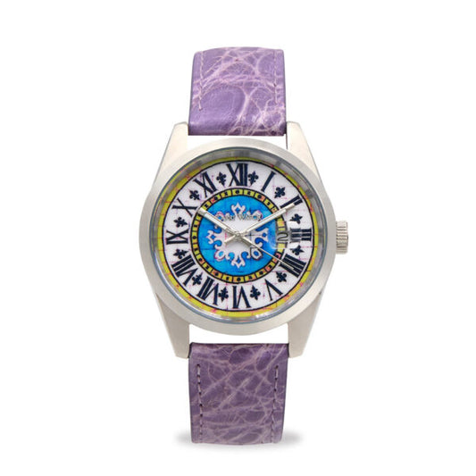 Capri Watch - Orologio Glamour First 40 Crocodile Purple