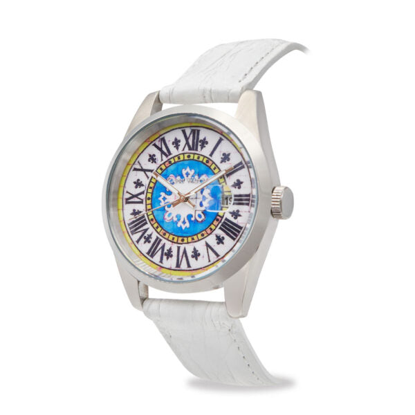 Capri Watch - Orologio Glamour First 40 Crocodile White