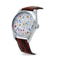 Capri Watch – Orologio Glamour Multijoy 39 Crocodile Brown (Ref. 6106-02)