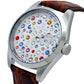 Capri Watch – Orologio Glamour Multijoy 39 Crocodile Brown (Ref. 6106-02)