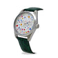 Capri Watch – Orologio Glamour Multijoy 39 Crocodile Green (Ref. 6106-50)