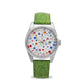Capri Watch – Orologio Glamour Multijoy 39 Crocodile Light Green (Ref. 6106-52)