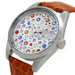 Capri Watch – Orologio Glamour Multijoy 39 Crocodile Orange (Ref. 6106-20)