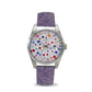 Capri Watch – Orologio Glamour Multijoy 39 Crocodile Purple (Ref. 6106-03)