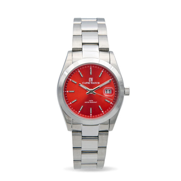 Capri Watch - Orologio Glamour 36  Red