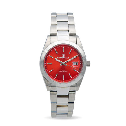 Capri Watch - Orologio Glamour 36  Red