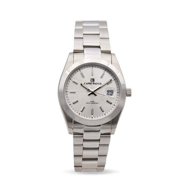 Capri Watch - Orologio Glamour 36 Silver