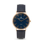 Capri Watch - Orologio Minimal Rosè 40 Blue