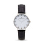 Capri Watch - Orologio Minimal 36 White Strass-Black