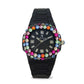 Capri Watch – Orologio Rainbow 38 Black Bezel Double Multijoy (Ref. 6119)