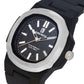 Capri Watch – Orologio Rainbow 38 Black Steel Bezel (Ref. 6123)