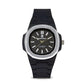 Capri Watch – Orologio Rainbow 38 Black Steel Bezel (Ref. 6123)