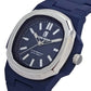 Capri Watch – Orologio Rainbow 38 Blue Steel Bezel (Ref. 6122)