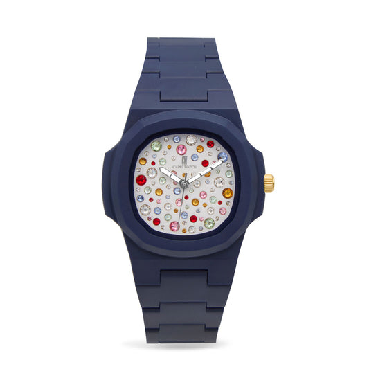 Capri Watch – Orologio Rainbow 38 Multijoy Blue Navy (Ref. 6094)