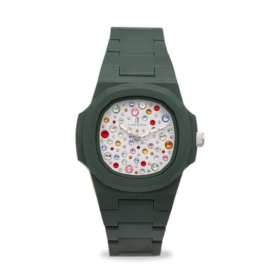 Capri Watch – Orologio Rainbow 38 Multijoy Green (Ref. 6096)
