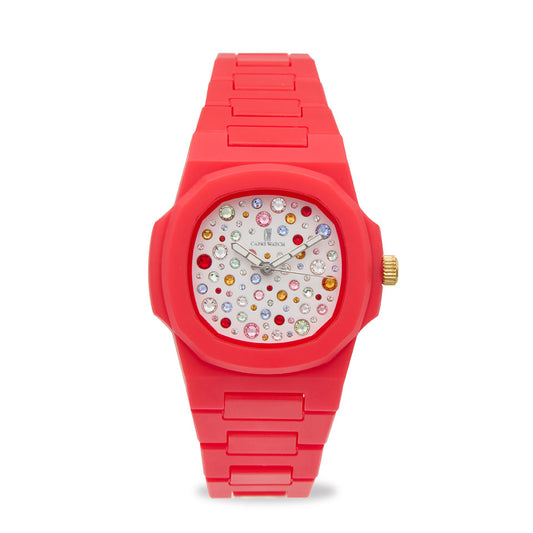 Capri Watch – Orologio Rainbow 38 Multijoy Red (Ref. 6095)